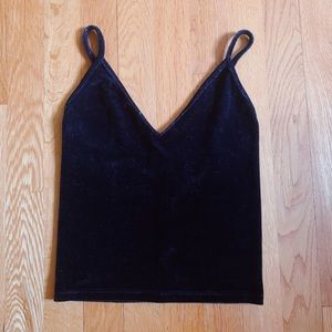 Brandy Melville Velvet Tanktop